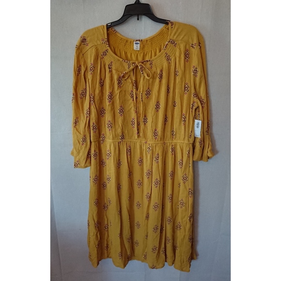Old Navy Dresses & Skirts - Women's Mustard/Gold Old Navy Flowing Dress